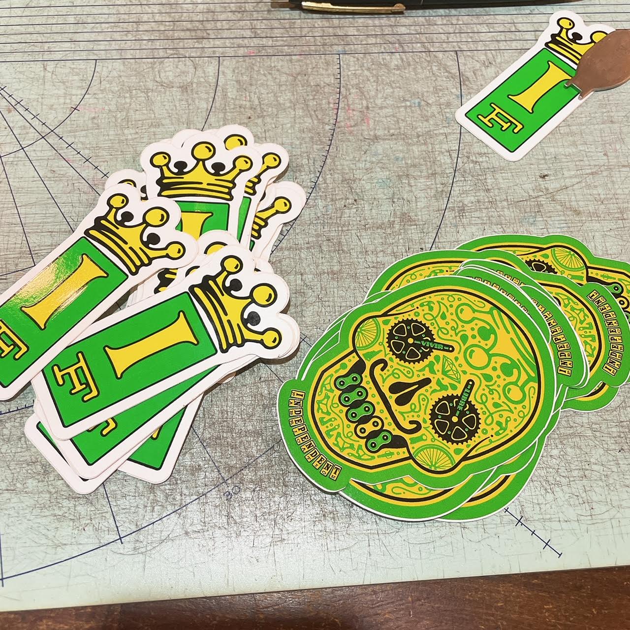 Indyfab Stickers